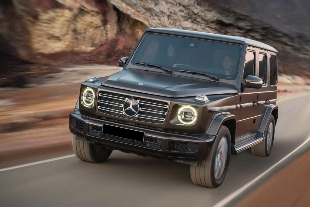 The strong man in the heart - Benz G class - middle 