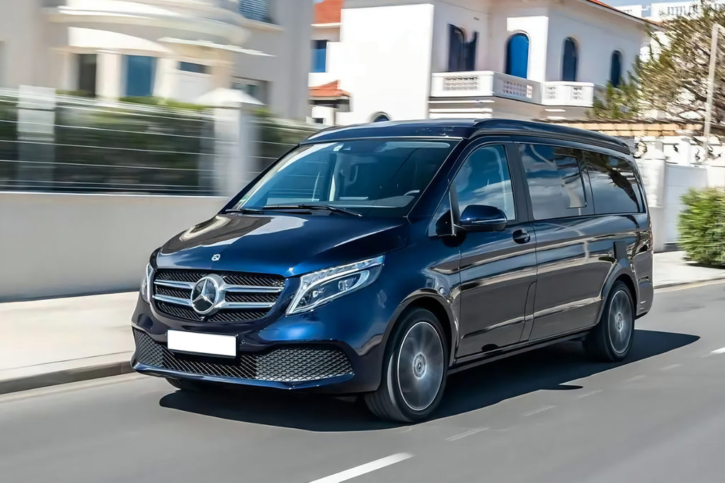 The "prince of luxury" in MPV - Mercedes Vclass - middle 